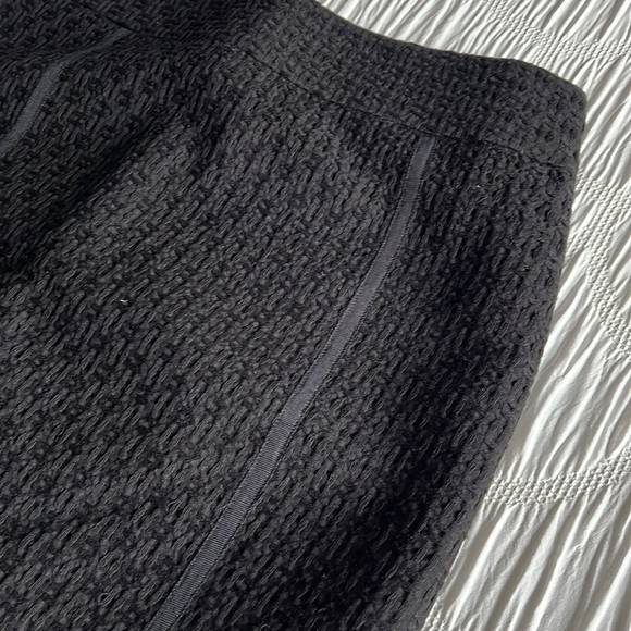 LOFT Satin Stripe Tweed Skirt - Picture 2 of 6